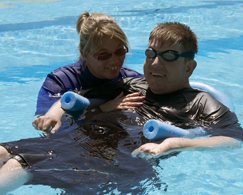 Disability swimming