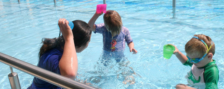 Preschool swimming